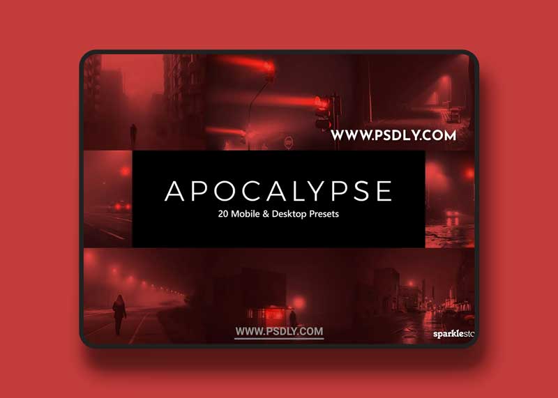 CreativeMarket - 20 Apocalypse LR Presets and LUTs 5436510