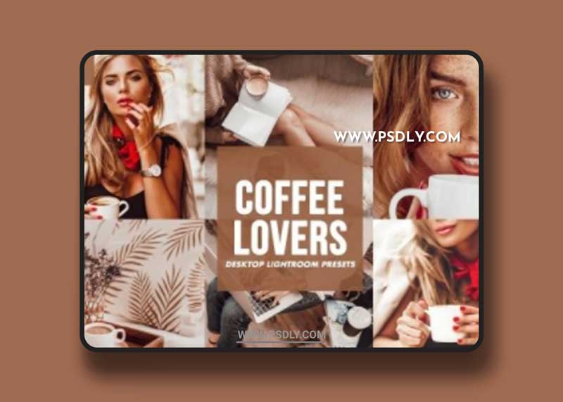CreativeMarket - Desktop Lightroom Presets COFFEE 4820672