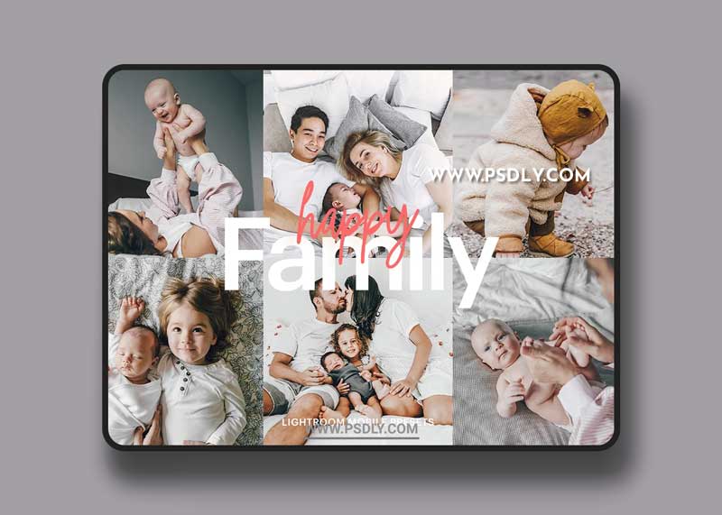 CreativeMarket - Lightroom Preset-Happy Family Theme 4973199