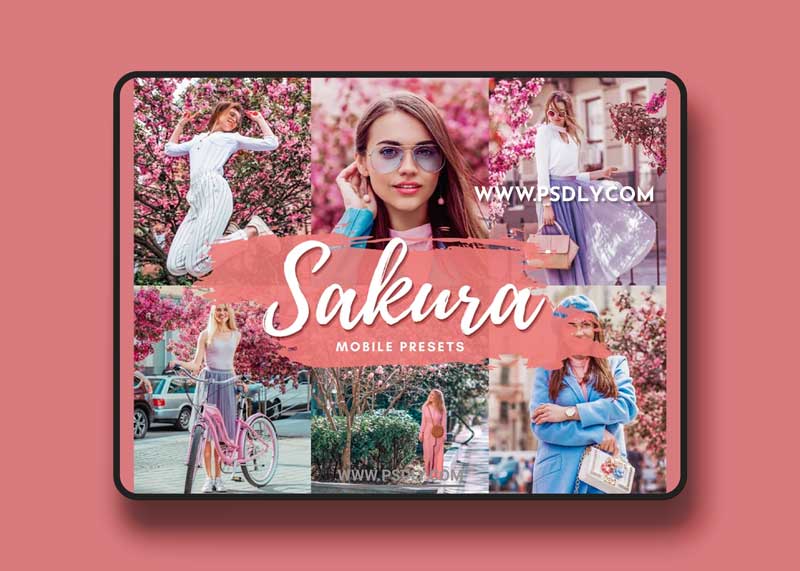 CreativeMarket - Mobile Lightroom Presets SAKURA 4817731