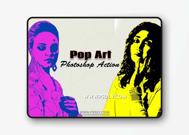 CreativeMarket - Pop Art Photoshop Action 6320373