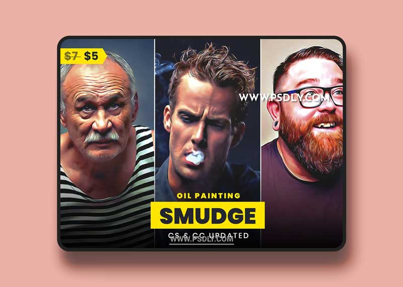 CreativeMarket - Smudge Oil Painting 5505753