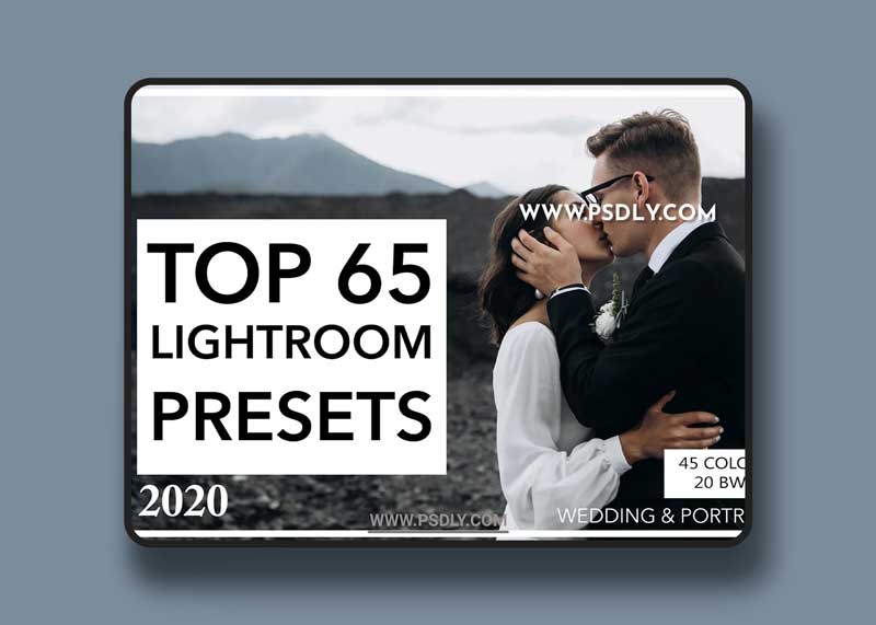 CreativeMarket - TOP 65 LIGHTROOM PRESETS - 2020 4906023