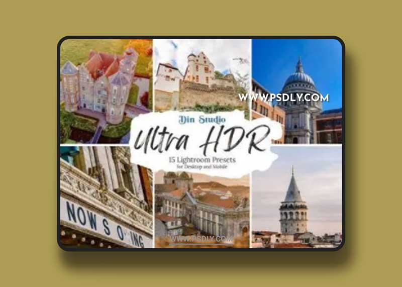 CreativeMarket - Ultra HDR Lightroom Presets 5555529