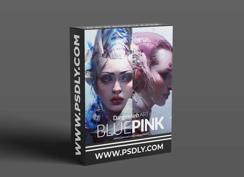 DangmylinhART - PINK&BLUE