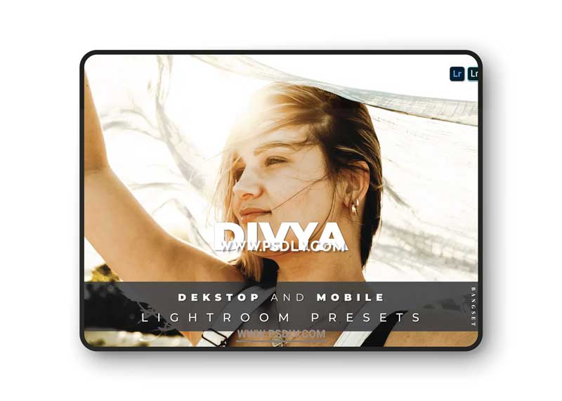Divya Desktop and Mobile Lightroom Preset