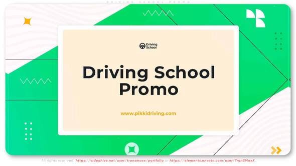 Videohive Driving School Promo 33601874