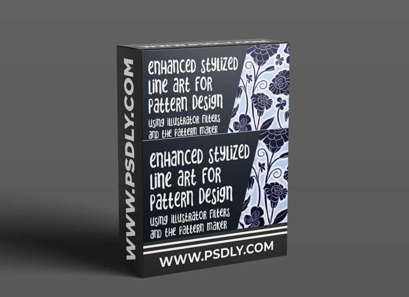 Enhanced Stylized Line Art for Pattern Design in Adobe Illustrator using the Offset Filter