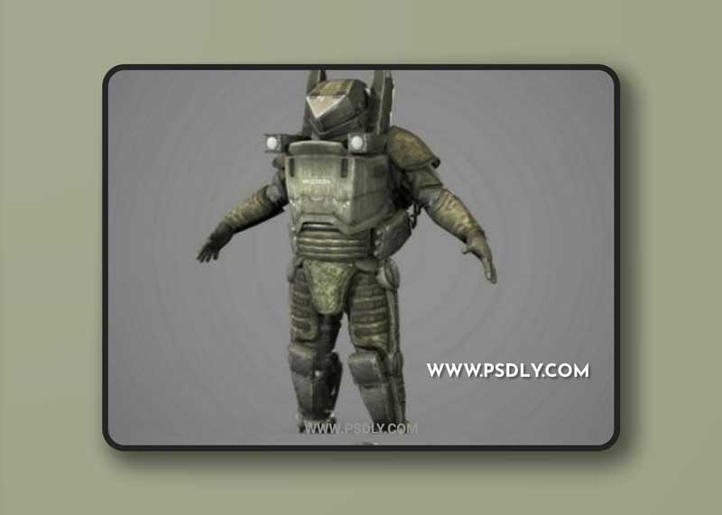 Exoskeleton 3D Model