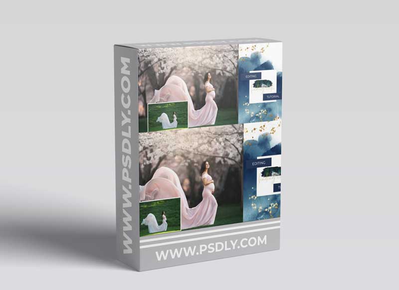 Floral Maternity Compositing Edit