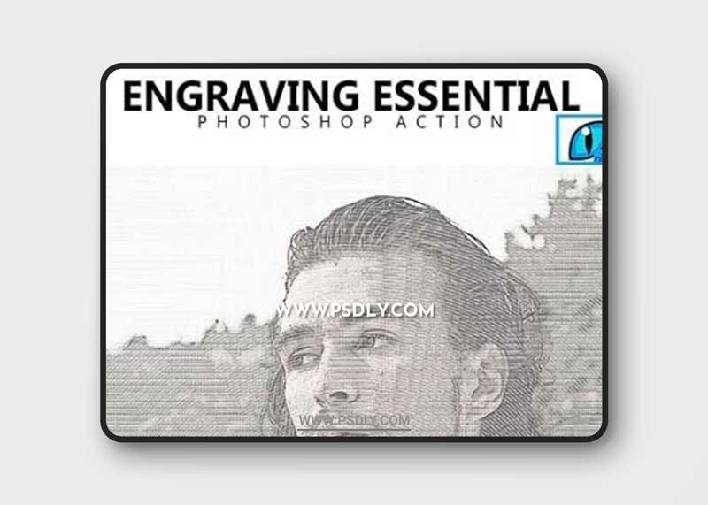 GraphicRiver - Engraving Essential Photoshop Action 23800551