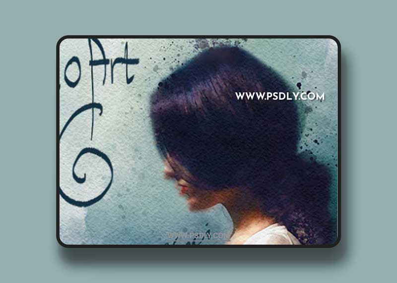 GraphicRiver - NEOart 6 Wet Watercolor PS Action 23685698