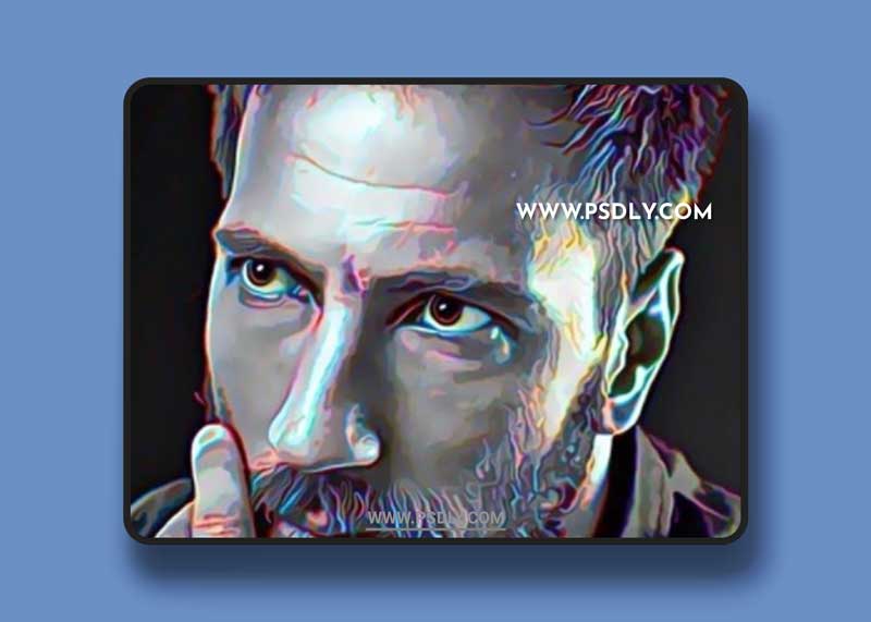 GraphicRiver - Neon Light Manipulation PS Action 27670934