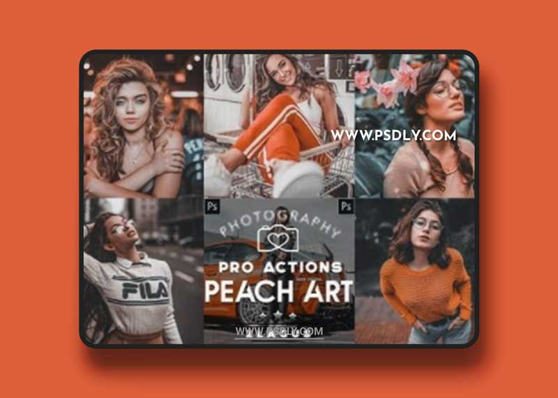 GraphicRiver - Peach ART - Life Styles Actions Photoshop 26583402