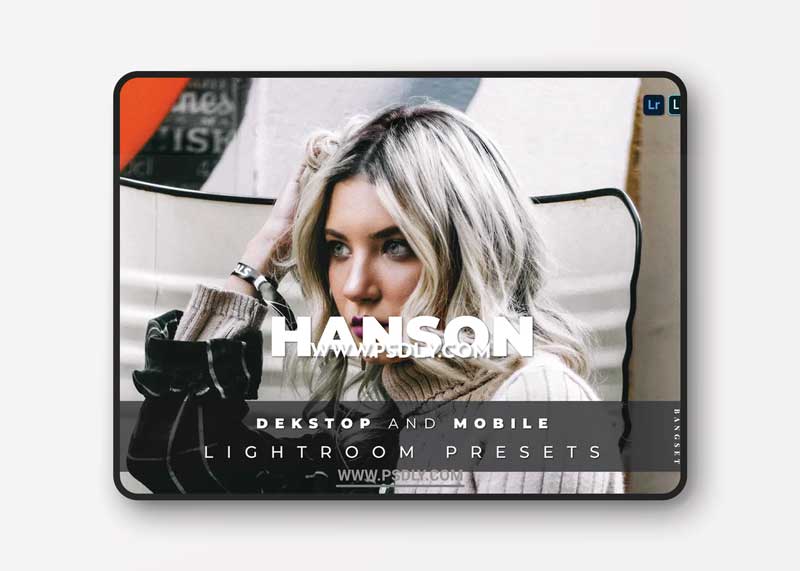 Hanson Desktop and Mobile Lightroom Preset