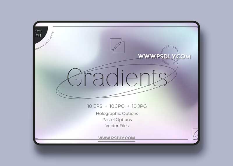 Holo Gradient Backgrounds