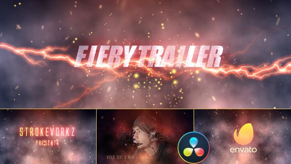 Videohive - Fire and Smoke - Cinematic Trailer - DaVinci Resolve - 33260487