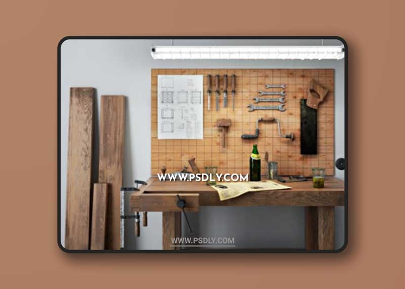 Joiners workbench 3D MODEL