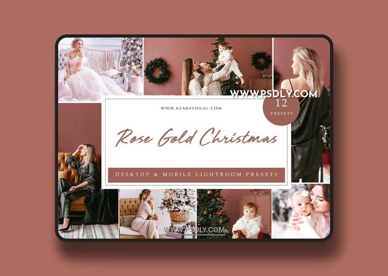 Lightroom Presets - Rose Gold 255ZD5B