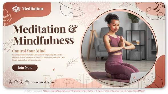 Videohive Meditation Yoga Promo 33559782