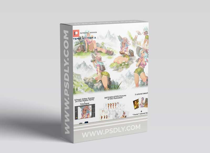 Patreon TERM 14 / TIER 3 : Hiker Girl