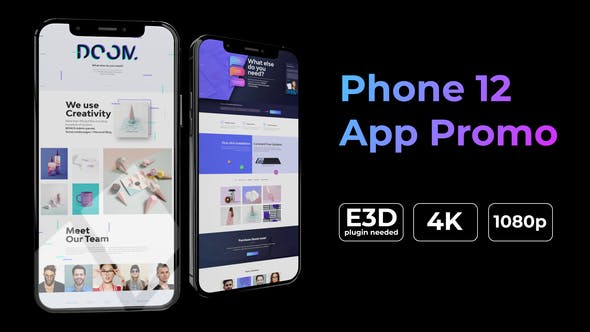 Videohive Phone 12 App Promo 28705557