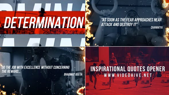 Videohive Inspirational Quotes opener 21207220