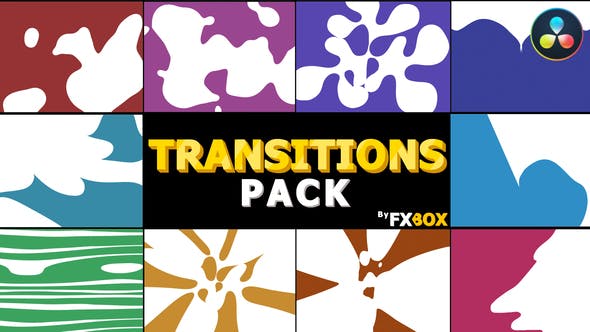 Videohive - Dynamic Splash Transitions | DaVinci Resolve - 33308654