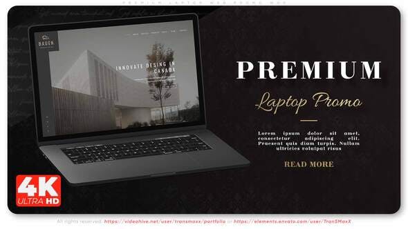 Videohive Premium Laptop Web Promo W05 33355586