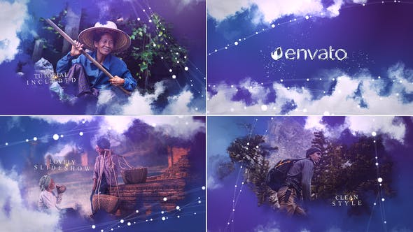 Videohive Cloud Slideshow 28585794