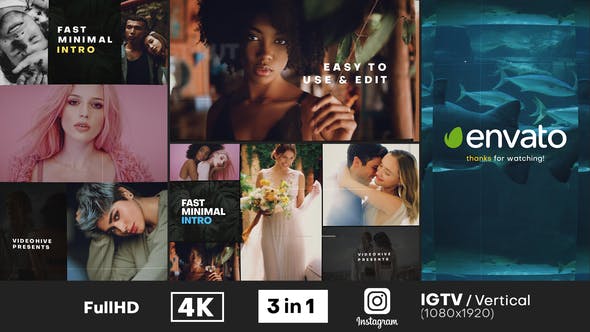 Videohive - Fast Minimal Intro - 32044286