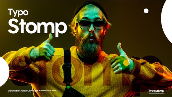 Videohive Typography Stomp 29916992