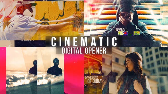 Videohive - Cinematic Digital Opener - Multipurpose Slideshow - 32635425
