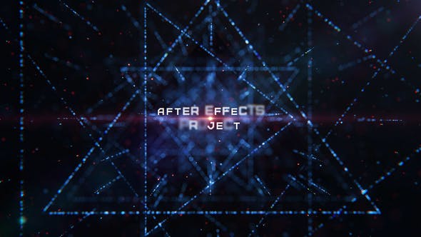 Videohive Abstract Particles Titles 32884417