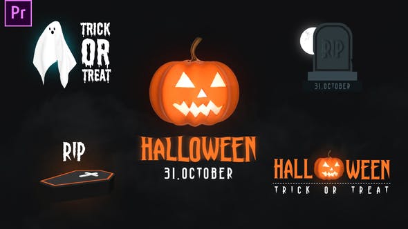 Videohive - Halloween Spooky Titles - 33590334