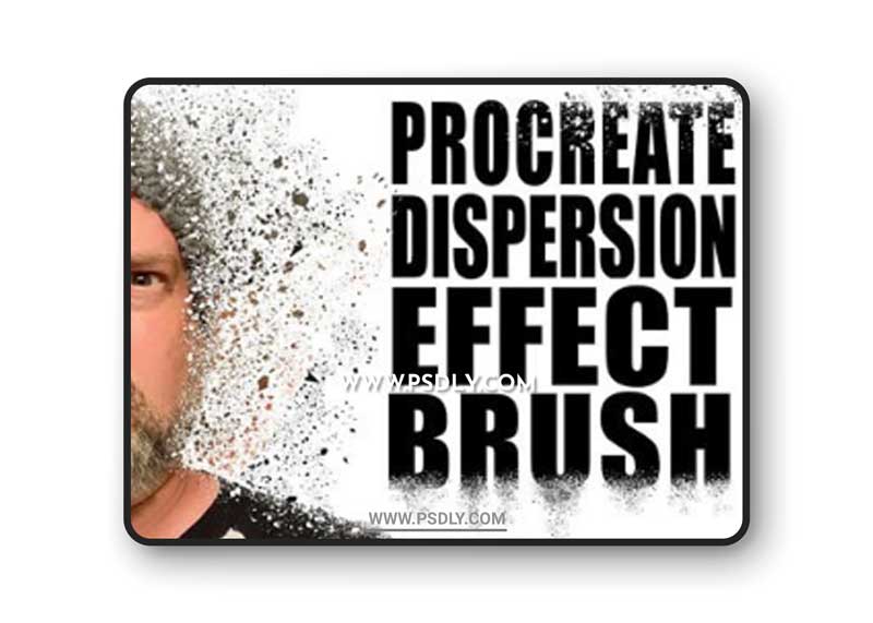 Procreate Dispersion Effect Brush Set