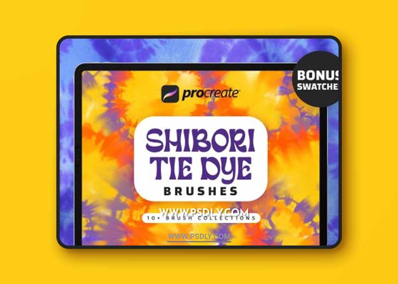 Procreate Shibori Tie Dye