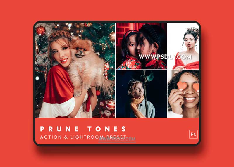 Prune Tones Action & Lightroom Preset