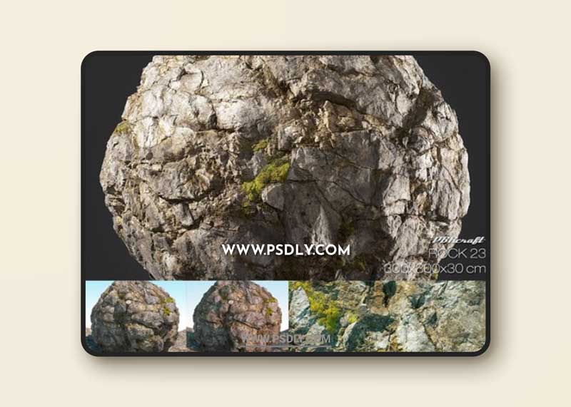 RD Textures - Rock 23 3D Model