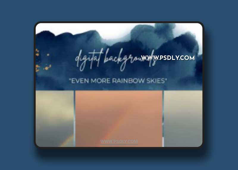 Rainbow Sky Backgrounds