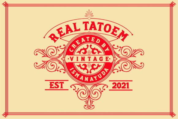 Real Tatoem Font