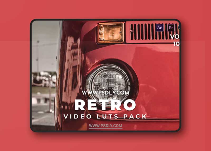 Retro Pack Video LUTs Vol.10 UGJJNK4