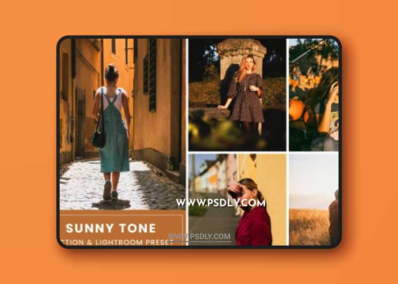 Sunny Tone Action & Lightrom Presets