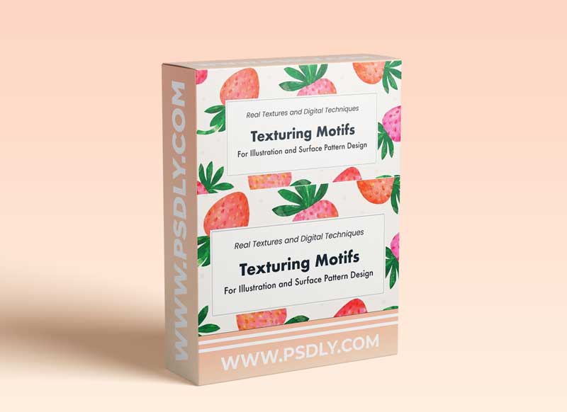 Texturing Motifs for Illustration and Surface Pattern Design: real textures and digital techniques