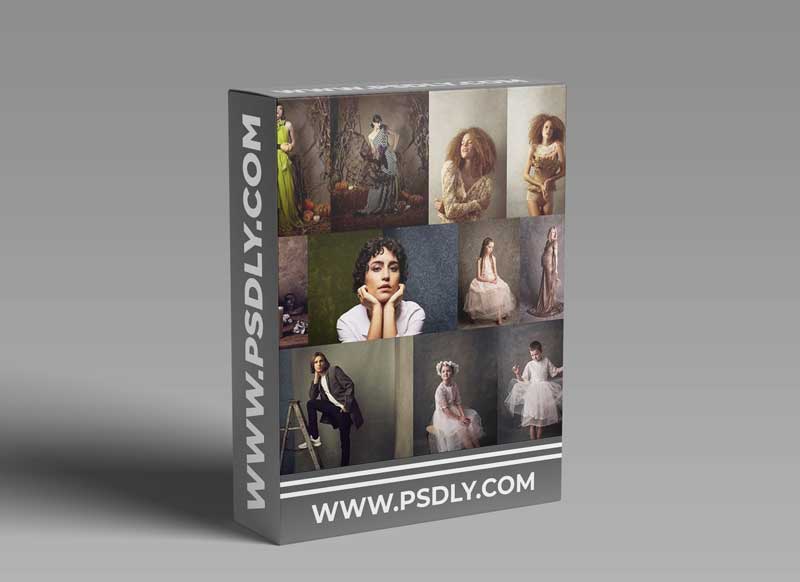 The Migos Studio - The Hand Painted Backdrop