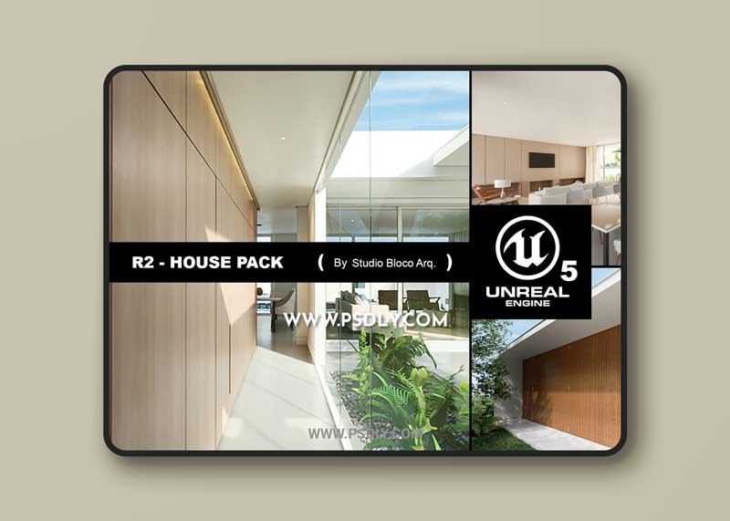[UE5] R2 - Realistic House Pack