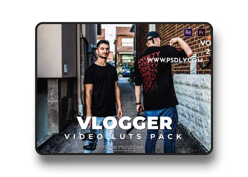 Vlogger Pack Video LUTs Vol.2