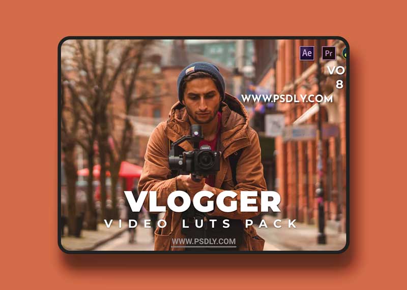 Vlogger Pack Video LUTs Vol.8
