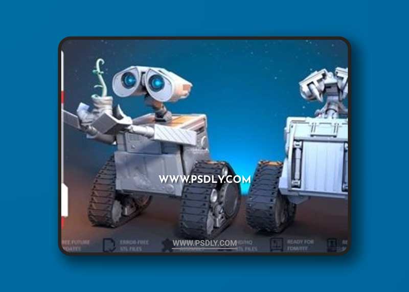 WALL-E – 3D Print Model