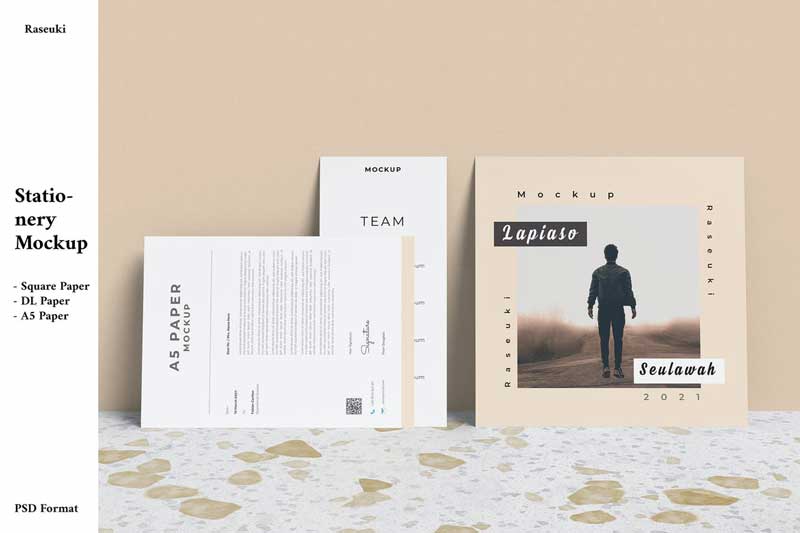 Stationery mockup TGVSAVW